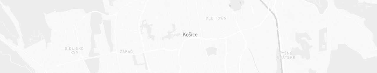 Map of Kosice
